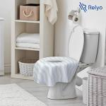 Disposable Toilet Seat Covers - 20 Pack for Travel