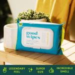 Flushable Butt Wipes with Vitamin E & Aloe