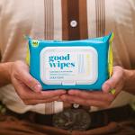Flushable Butt Wipes with Vitamin E & Aloe