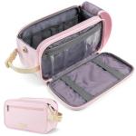 PAVILIA Pink Toiletry Bag for Travel Accessories