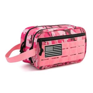 QT&QY Tactical Toiletry Bag for Travel Essentials