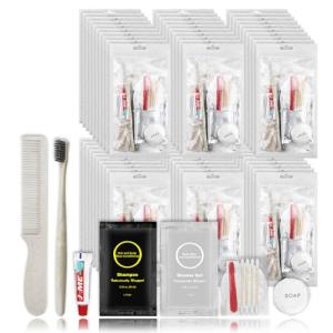 Travel Toiletry Kits for Charities and Camps (20 Pack)