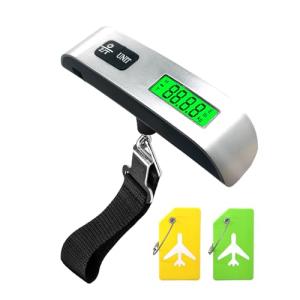 Portable Luggage Scale with Tags and LCD Display