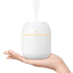 Compact USB Humidifier for Home and Travel