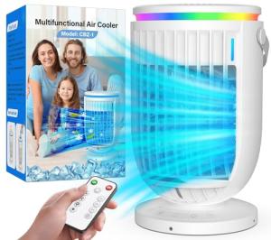 Mini Portable Air Conditioner with Humidifier Function