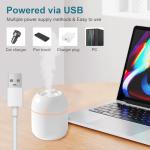 Compact USB Humidifier for Home and Travel
