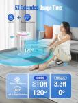 Mini Portable Air Conditioner with Humidifier Function
