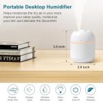 Compact USB Humidifier for Home and Travel