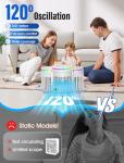 Mini Portable Air Conditioner with Humidifier Function