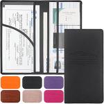 LumiMokki Magnetic Car Document Organizer - Black