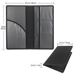 LumiMokki Magnetic Car Document Organizer - Black
