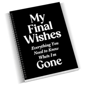 Rovhity Final Wishes Planner for Adults & Seniors