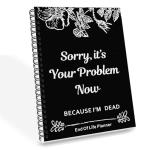 Funny Death Planner Organizer for Final Wishes