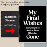Rovhity Final Wishes Planner for Adults & Seniors