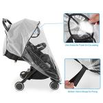 Hrzeem Stroller Rain Cover and Mosquito Net Set
