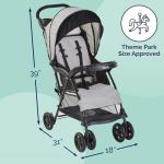 Kolcraft Cloud Plus Lightweight Stroller with Safety Features