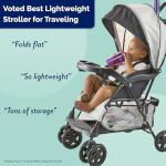 Kolcraft Cloud Plus Lightweight Stroller with Safety Features