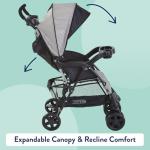 Kolcraft Cloud Plus Lightweight Stroller with Safety Features