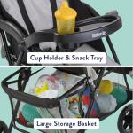Kolcraft Cloud Plus Lightweight Stroller with Safety Features