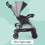 Kolcraft Cloud Plus Lightweight Stroller with Safety Features