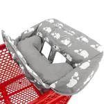 2-in-1 Portable Baby Cart and High Chair Cover