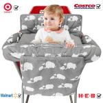 2-in-1 Portable Baby Cart and High Chair Cover