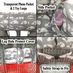 2-in-1 Portable Baby Cart and High Chair Cover