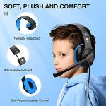 Kids Over-Ear Gaming Headphones with Microphone