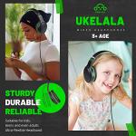 UKELALA Green Wired Headphones for School and Travel