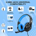 Kids Over-Ear Gaming Headphones with Microphone