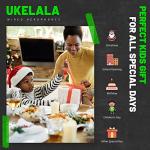 UKELALA Green Wired Headphones for School and Travel