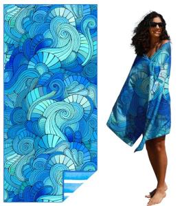 Lightweight Sand-Free Quick-Dry Microfiber Beach Towel