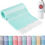 Oversized Cotton Turkish Beach Towel - Quick Dry
