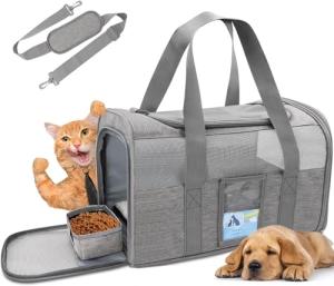 Refrze TSA Approved Cat and Small Dog Carrier