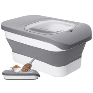 Collapsible Airtight Pet Food Storage Container