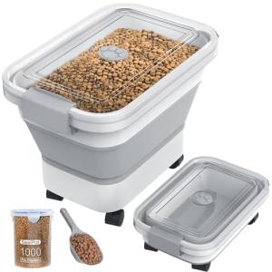 Collapsible Airtight Dog Food Storage Container
