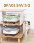 Collapsible Dog Food Storage Container with Scoop