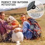 Travel Collapsible Dog Bowls - 2-Pack Portable Set