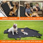 Waterproof Dog Car Seat Cover with Pet Seat Belts