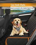Heavy-Duty Waterproof Dog Car Seat Cover