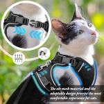Adjustable Escape-Proof Cat Harness and Leash Set