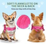 SlowTon Reflective Adjustable Dog Harness and Leash Set