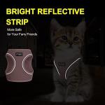 Adjustable Reflective Harness and Leash Set for Kittens