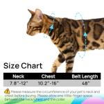 Adjustable Escape-Proof Cat Harness and Leash Set