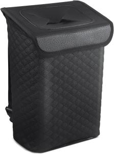 Tsumbay Leakproof Car Trash Can with Lid