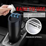 Car Trash Can with 90 Bags - Waterproof & Easy Clean