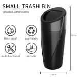 Car Trash Can with 90 Bags - Waterproof & Easy Clean