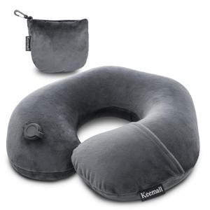 Keemall Inflatable Travel Neck Pillow – Soft Support