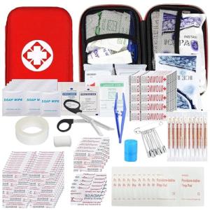 275-Piece Travel First Aid Kit for Emergencies