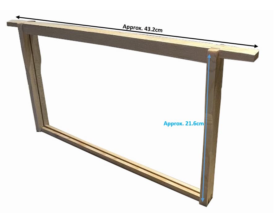 AGS Deep Beehive Dn4 Frames (x10) - 1st Grade